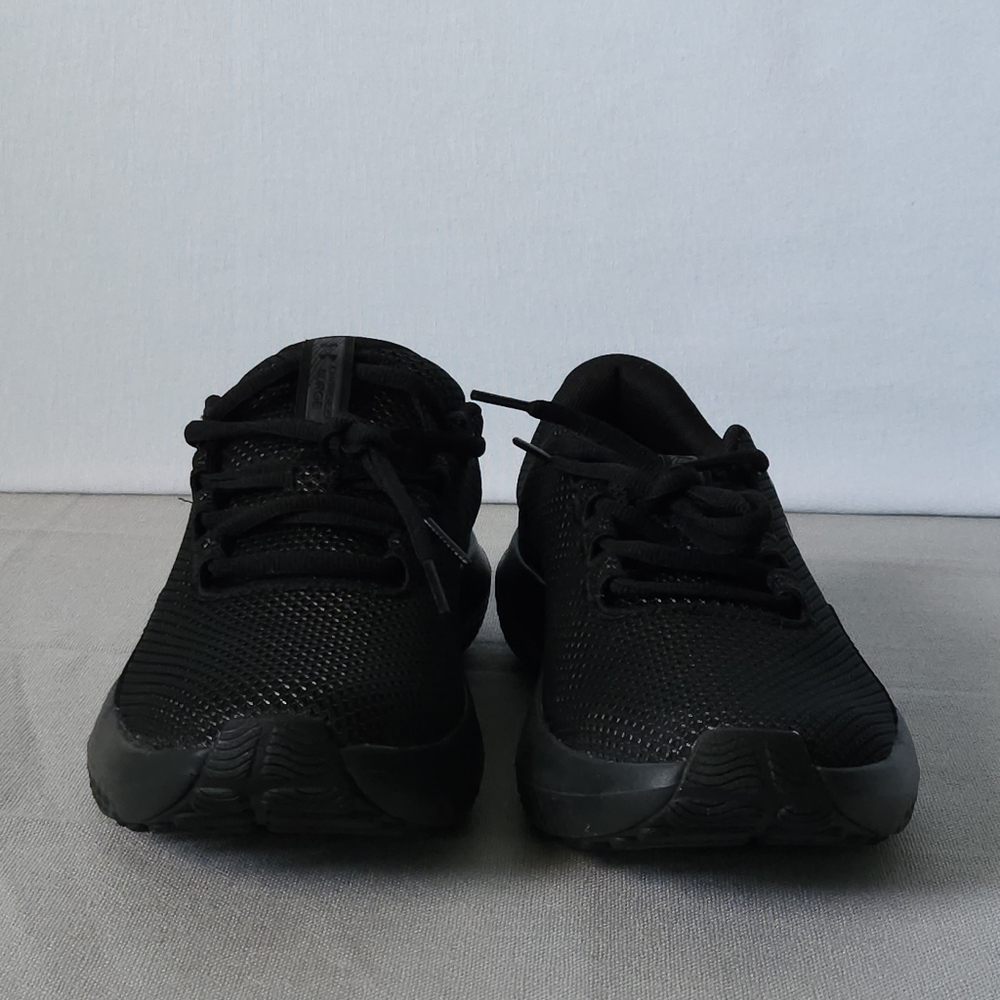 Under Armour Comfort Deluxe Sneakers Mens 9 Black Mesh Lace-Up Athletic Shoes - Picture 9 of 10